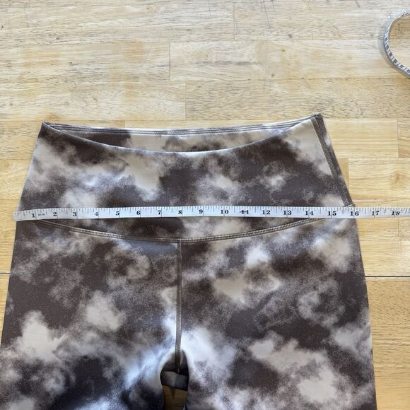 TAN + LINES Sivan Ayla Temescal Cyn Cocoa Clouds Leggings Large Brown PRISTINE - Picture 7 of 12